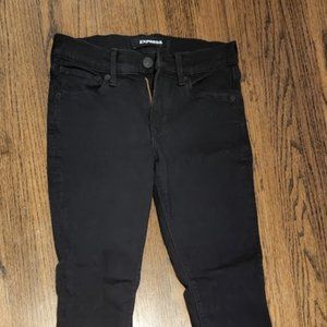 Express Midrise Stretch Legging. Black color - size 0S